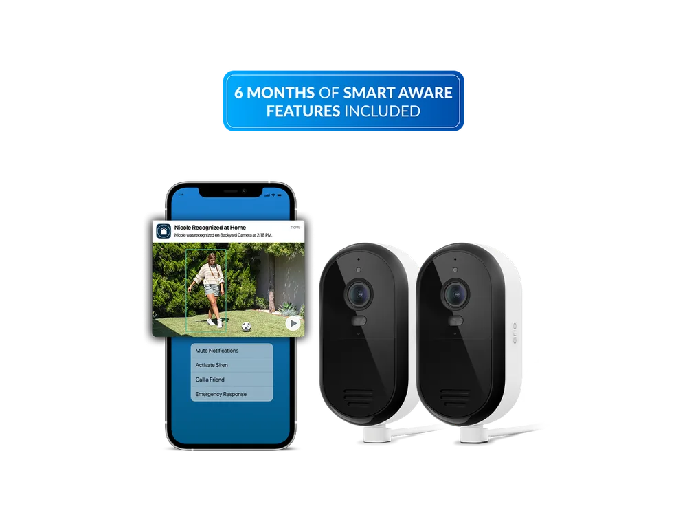 Arlo ESSENTIAL-2-CAM-ARLO-SECURE-KIT